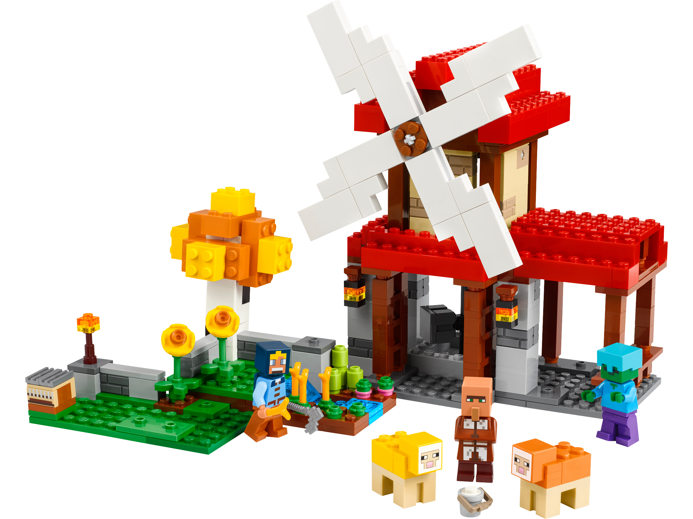 LEGO Minecraft The Windmill Farm 462 pieces (British brand)