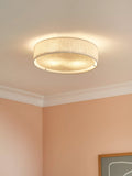 John Lewis Samantha linen ceiling light natural - British product