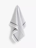 John Lewis Check Terry Cotton Tea Towel