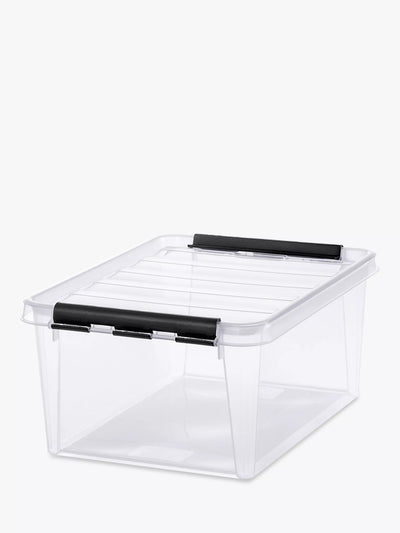 John Lewis SmartStore Classic Plastic Storage Box with Lid 14L- Buy online at McGrocer