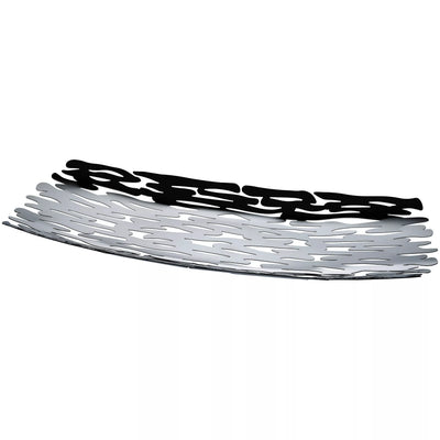 John Lewis Alessi Bark Silver Centrepiece Fruit Bowl- Buy online at McGrocer