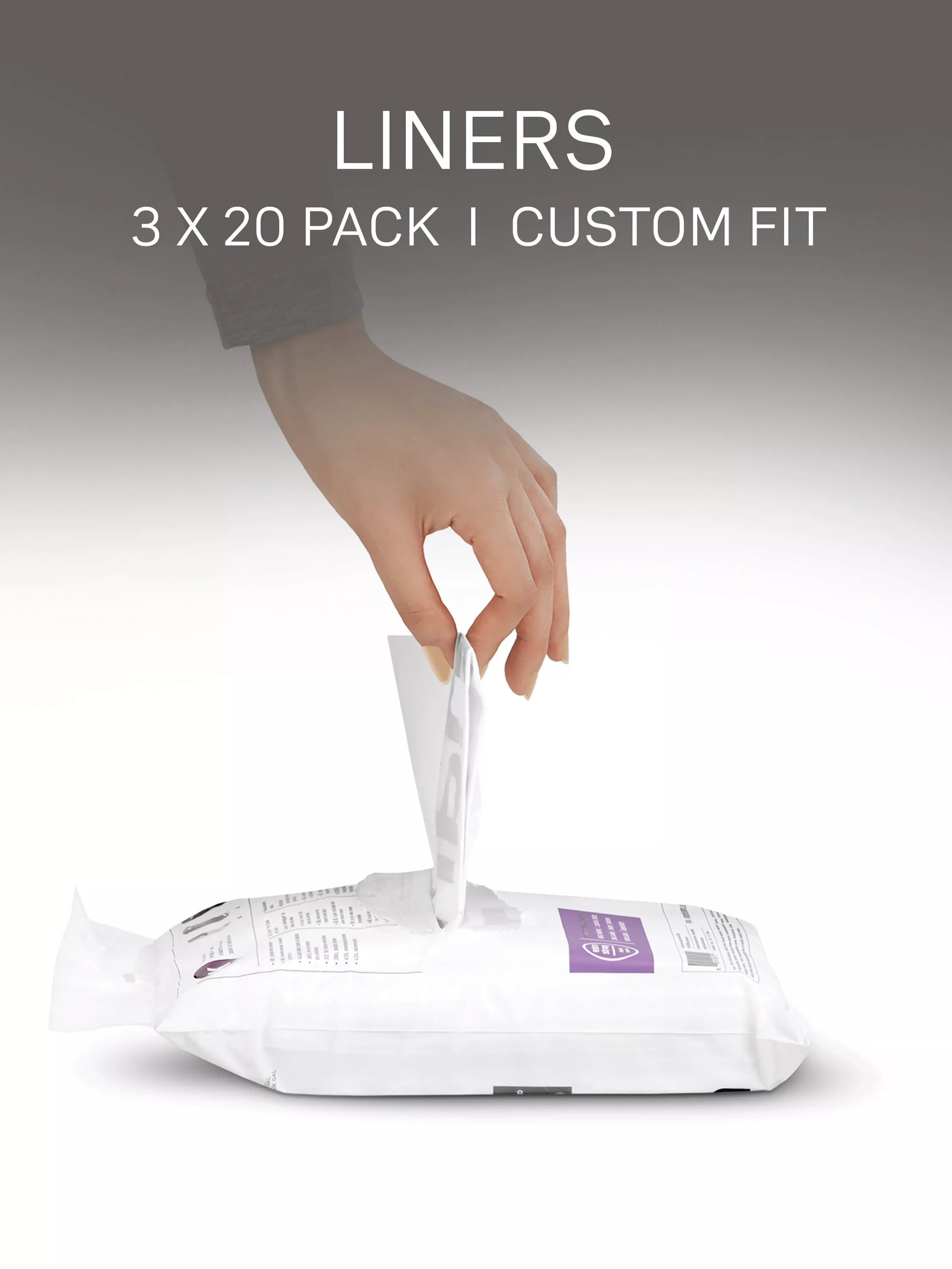 Simplehuman bin liners Code J pack of 60, imported from the UK