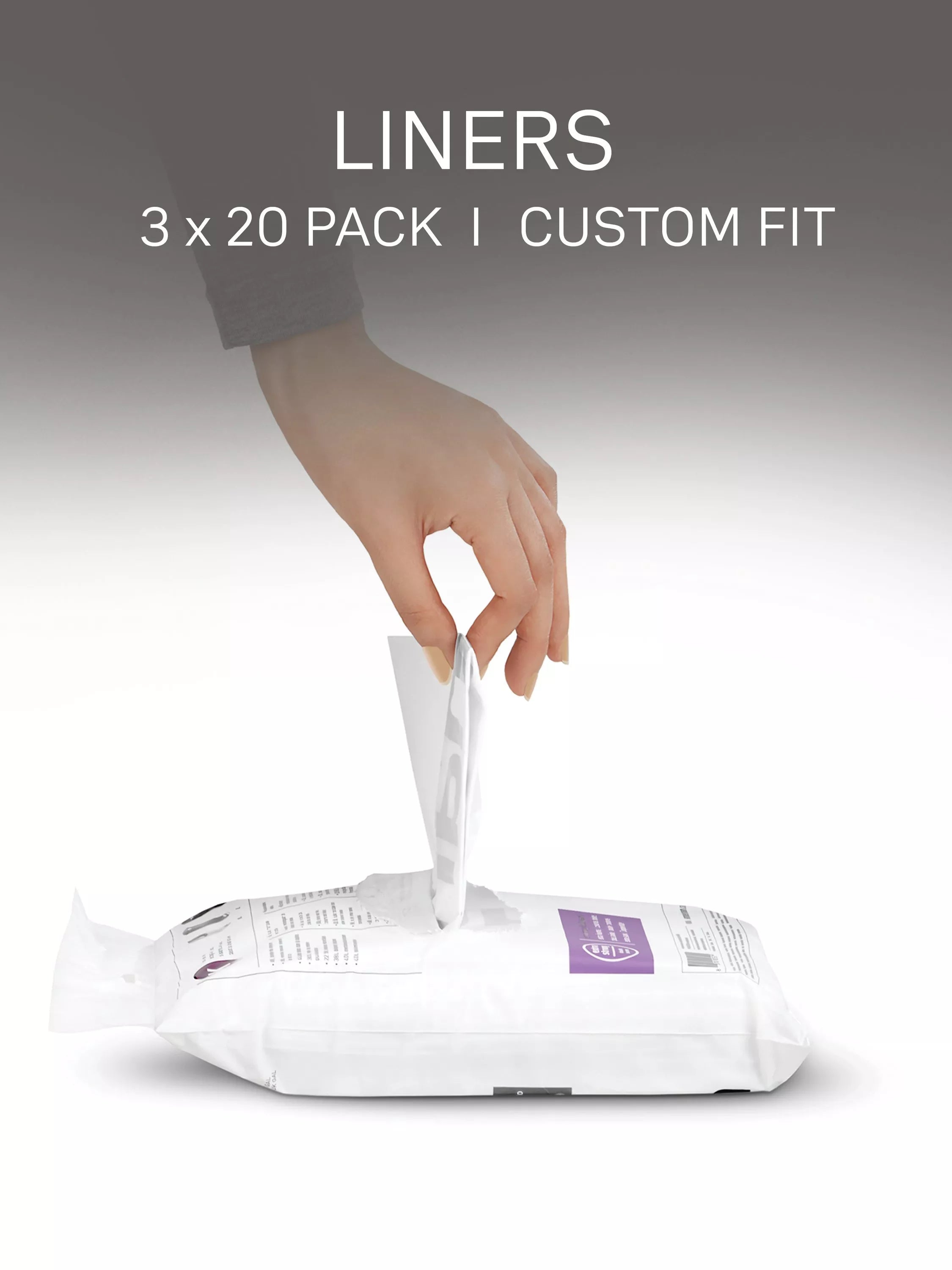 Simplehuman bin liners code M pack of 60 (British brand)