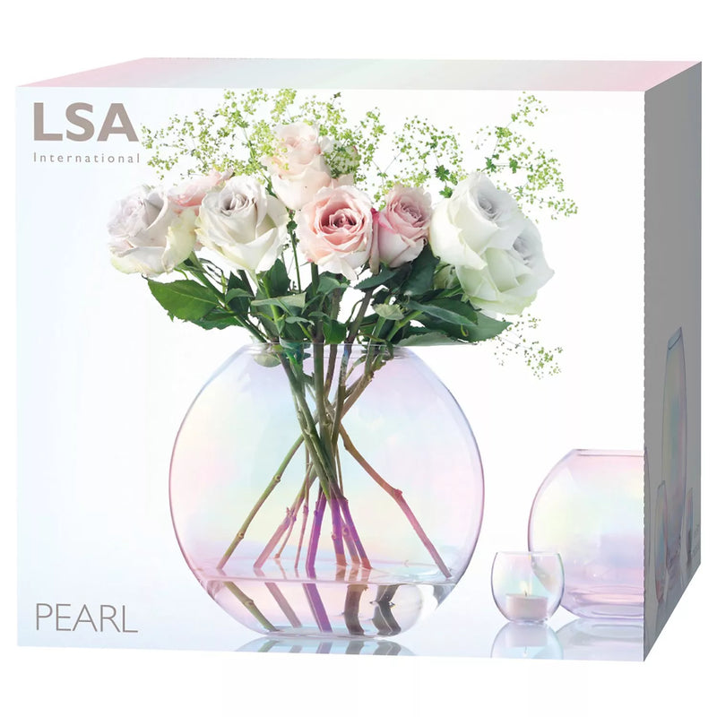 LSA International Pearl Vase H24cm, UK version