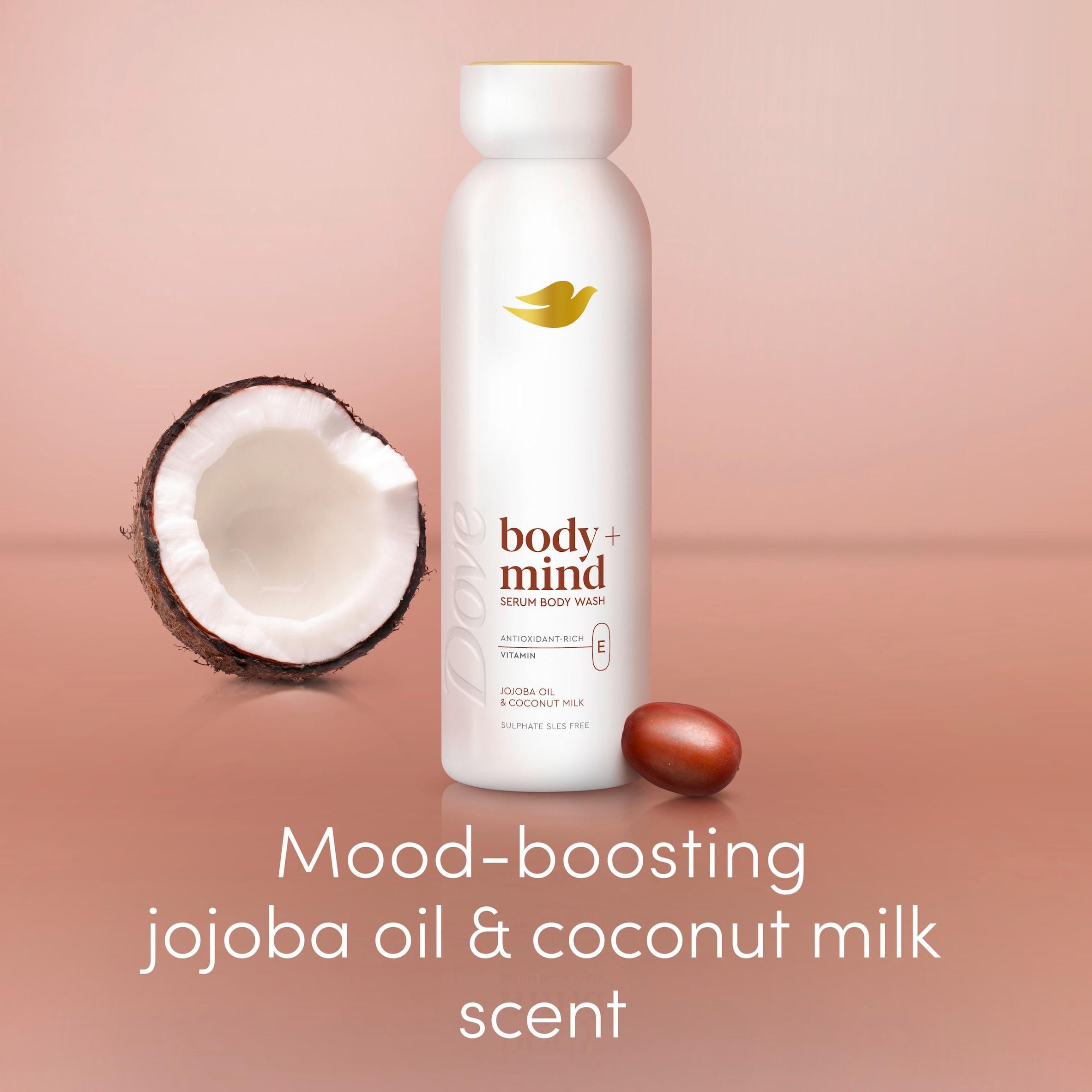 Dove Body and Mind body wash 350ml, imported from the UK