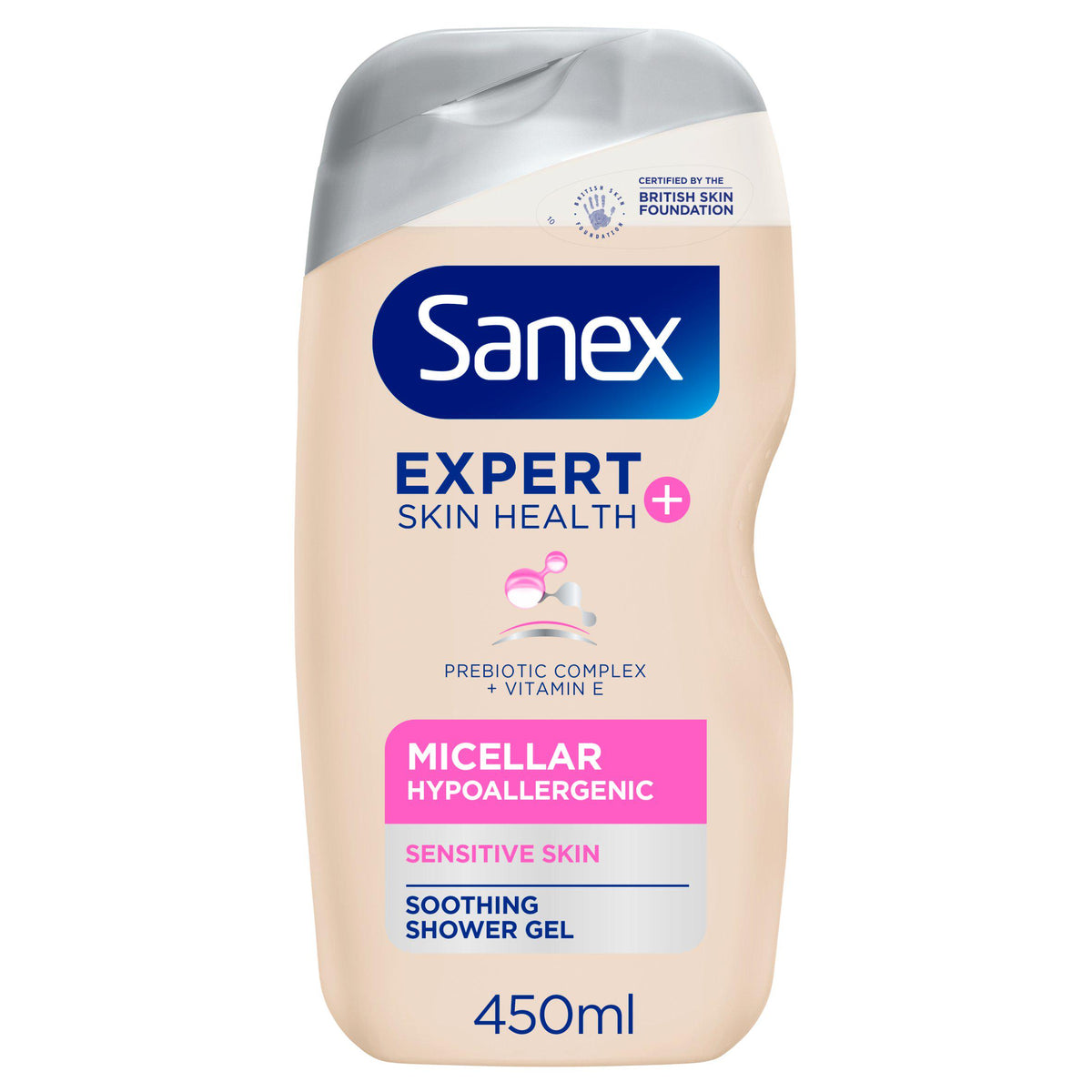 Sanex Hypoallergenic Micellar Shower Gel 450ml - British product