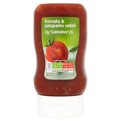 Sainsburys Sainsbury's Tomato & Jalapeno Relish 320g- Buy online at McGrocer