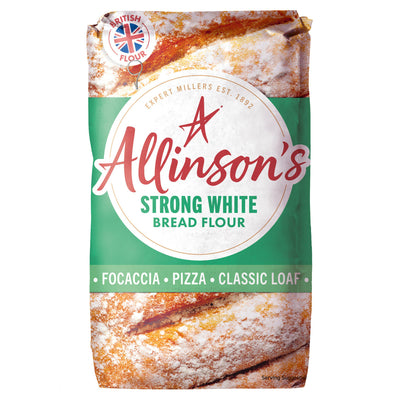 Sainsburys Allinson's Strong White Bread Flour 1kg- Buy online at McGrocer