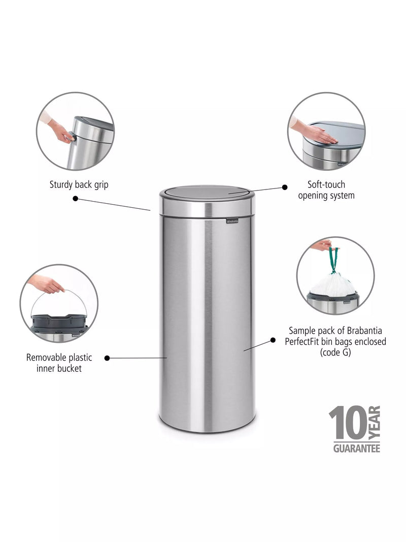 Brabantia New Touch Bin, 30L