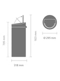 Brabantia New Touch Bin, 30L