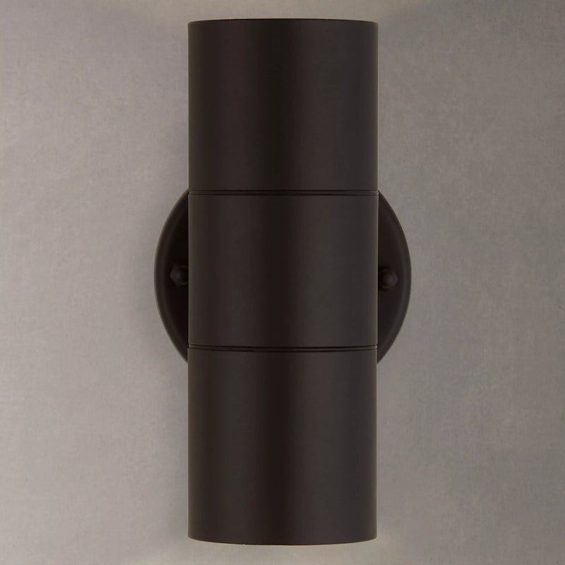 John Lewis Strom LED outdoor wall light matte finish, imported from the UK
