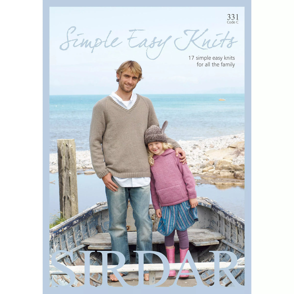 Sirdar Simple Easy Knits pattern book, imported from the UK
