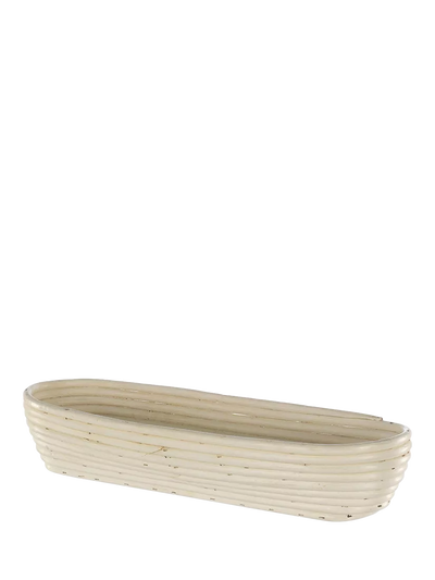 John Lewis Eddingtons Banneton Oval Bread Proofing Basket, Neutral- Buy online at McGrocer