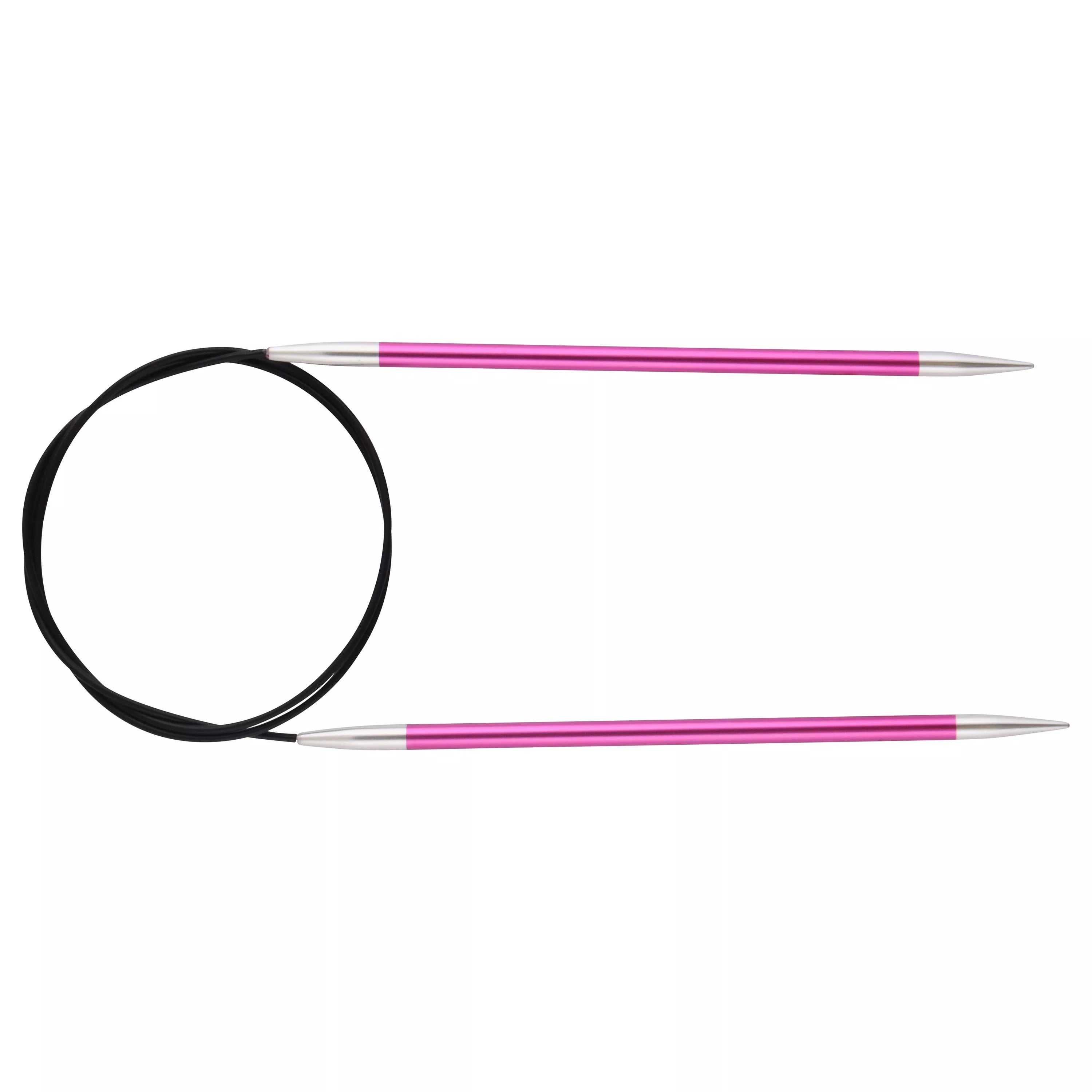 KnitPro Zing Fixed Circular Knitting Needles 40cm 3mm