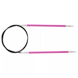 KnitPro Zing Fixed Circular Knitting Needles 40cm 3mm