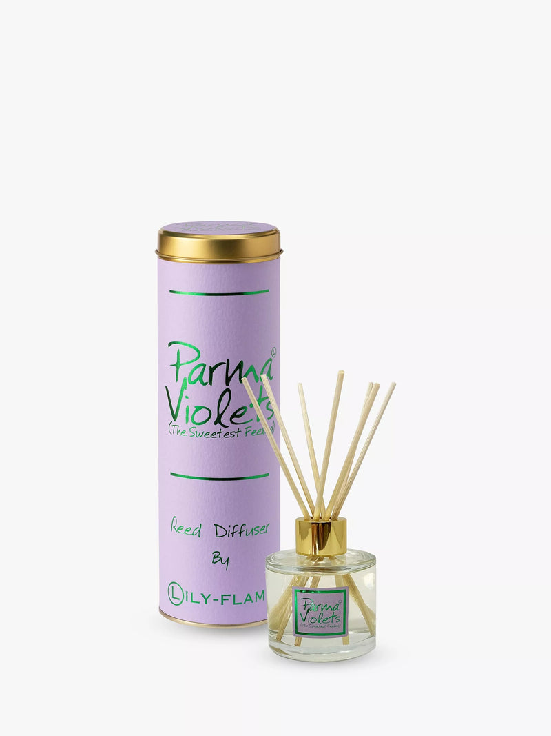 Lily-flame Parma Violet reed diffuser 100ml, UK version