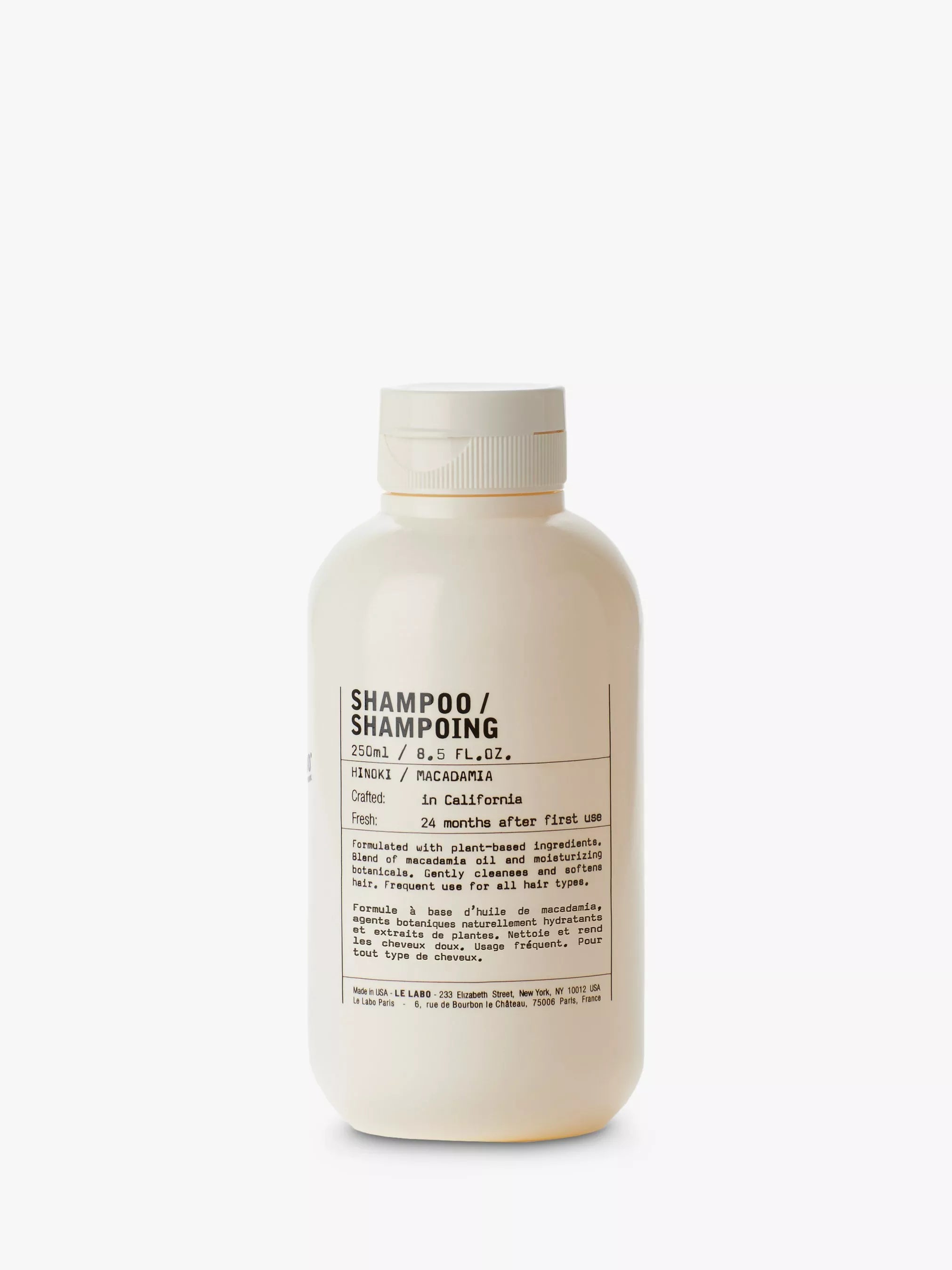 Le Labo Hinoki Shampoo 250ml, UK version