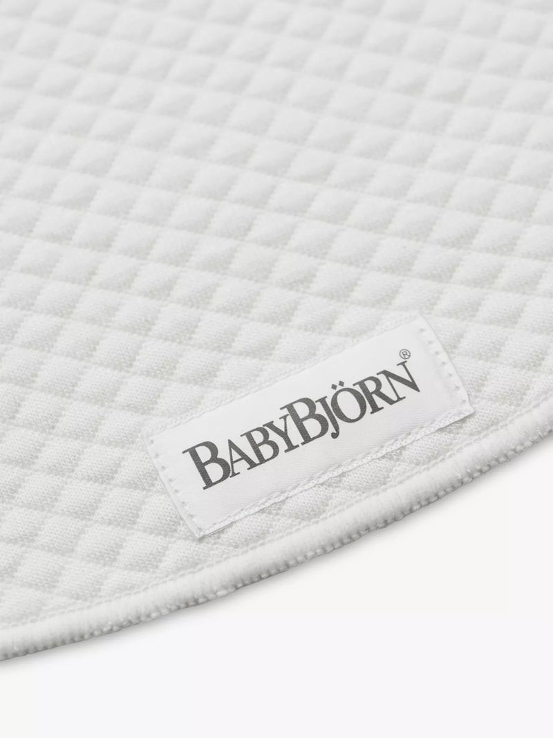 BabyBjörn teething bibs white 2 pack - British product