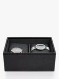 Stackers Men's Mini Watch & Cufflink Box (British brand)