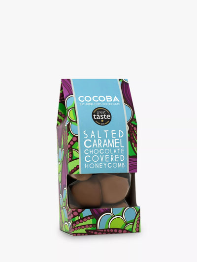 John Lewis Cocoba Salted Caramel Chocolate Honeycomb Bag, 175g- Buy online at McGrocer