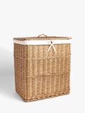 John Lewis Willow Laundry Basket Natural Double, UK version