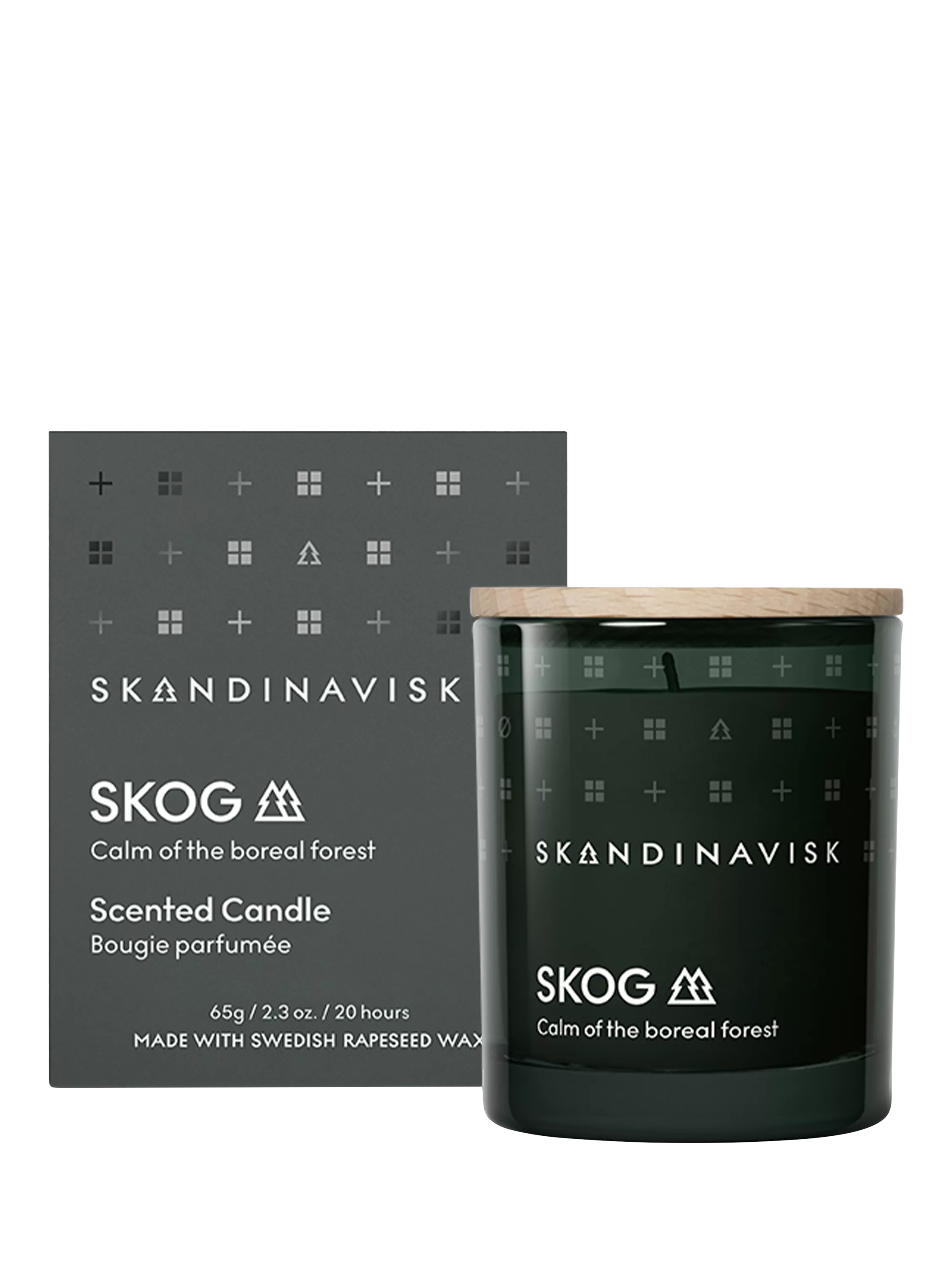 SKANDINAVISK Skog scented candle 65g (British brand)