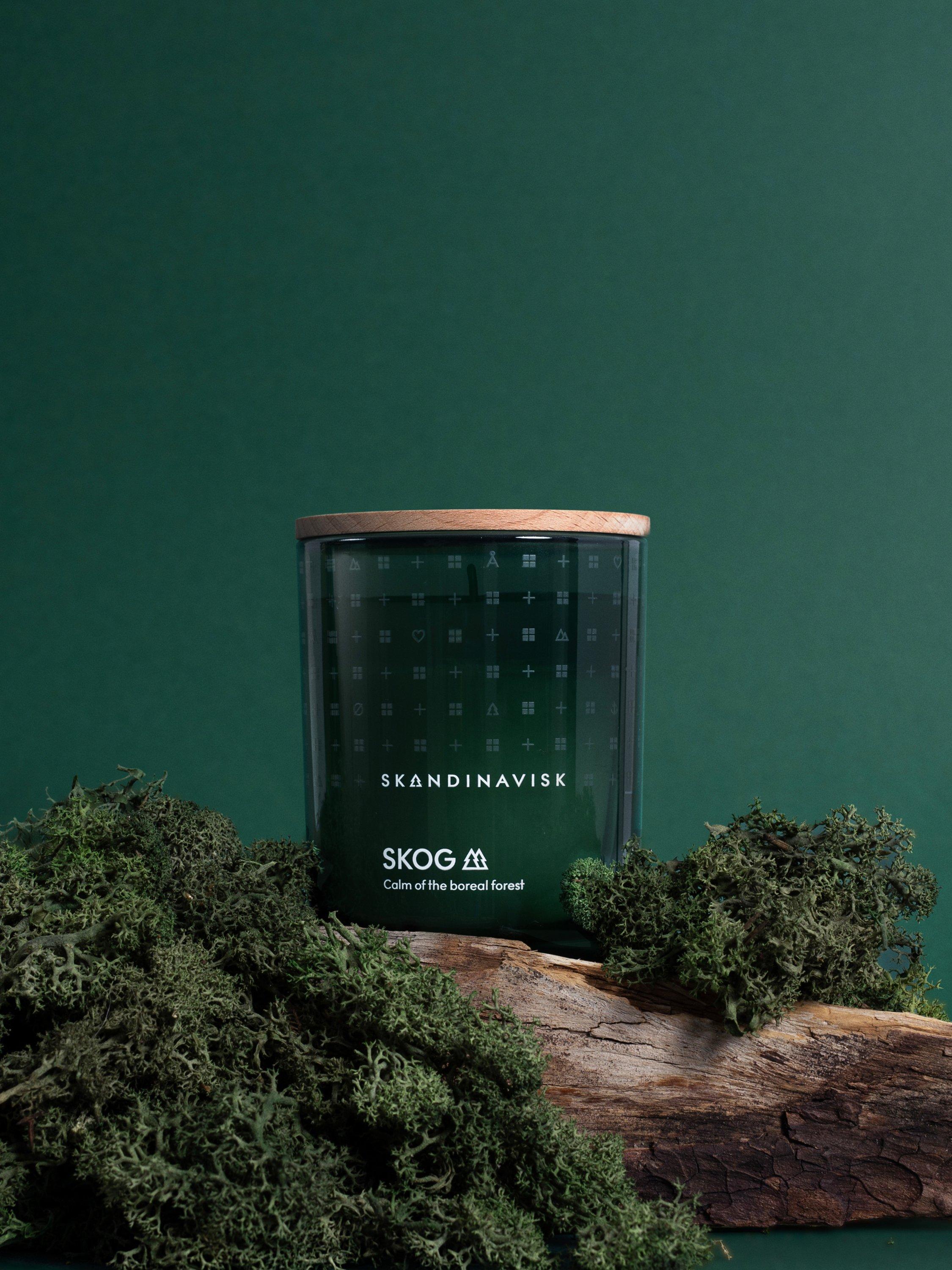 SKANDINAVISK Skog scented candle 65g (British brand)
