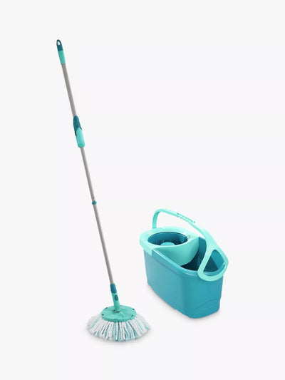 John Lewis Leifheit Clean Twist Disc Mop & Bucket Set with Microfibre Head