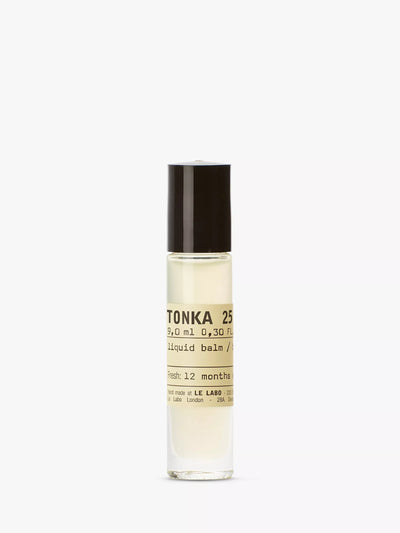 John Lewis Le Labo Tonka 25 Eau de Parfum Rollerball Perfume 9ml- Buy online at McGrocer