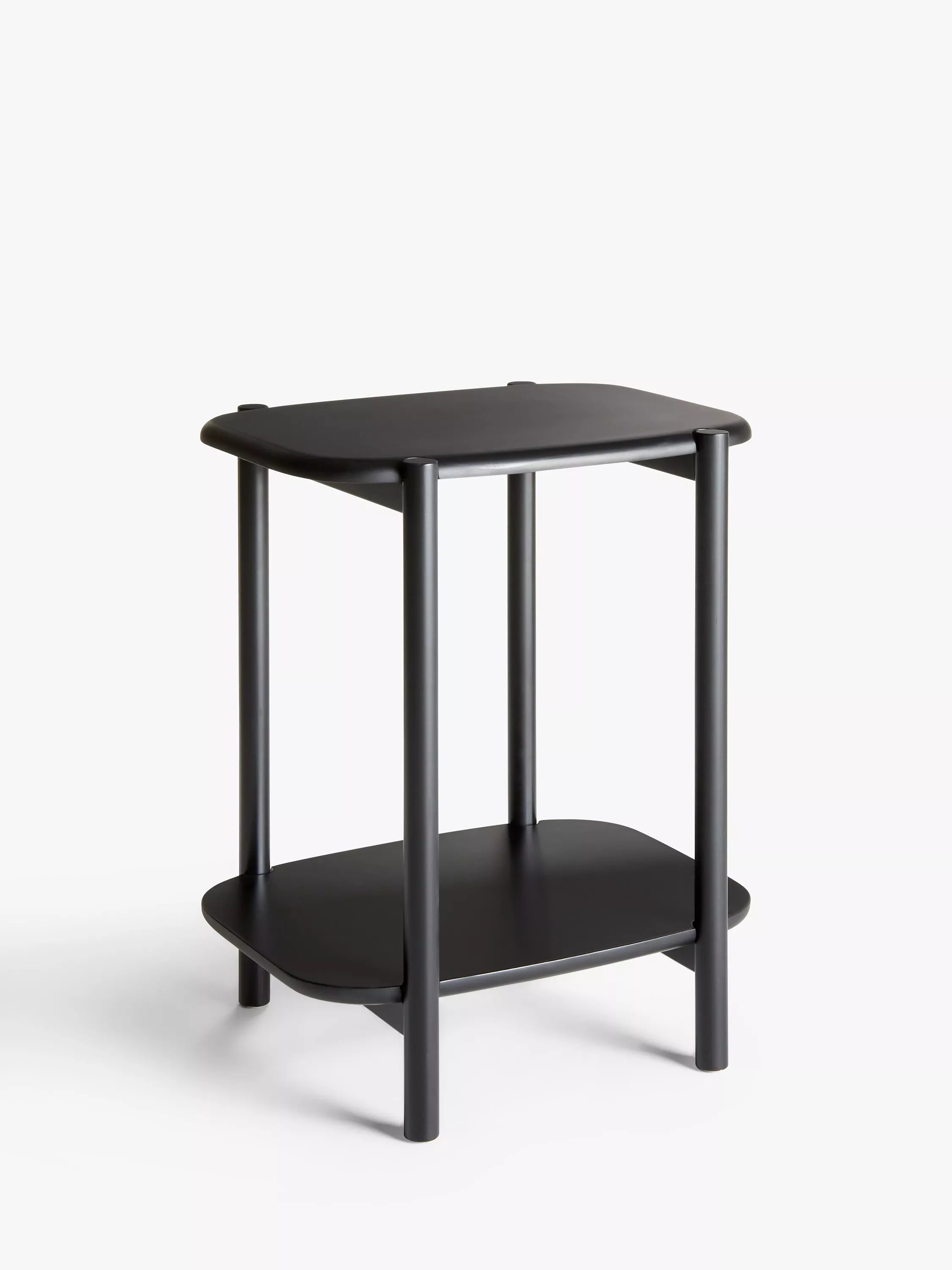 John Lewis Pebble side table with bamboo frame, imported from the UK