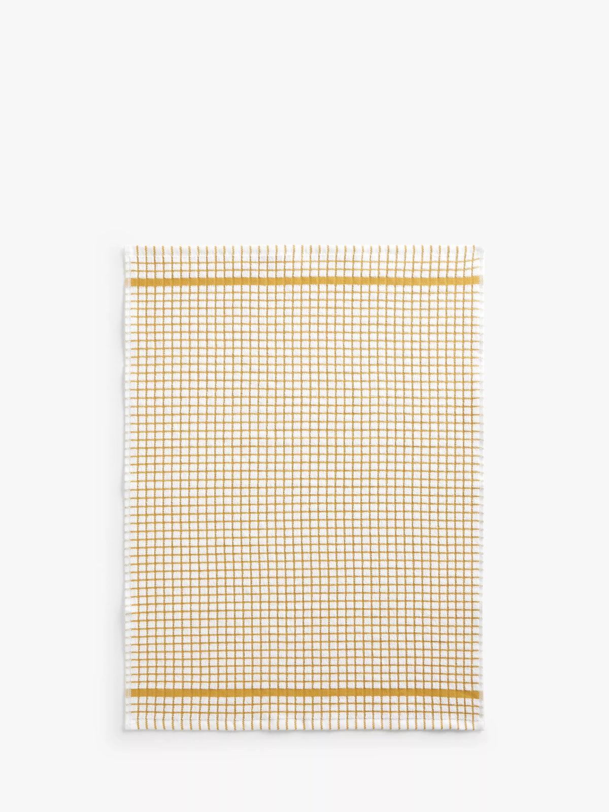 John Lewis check terry cotton tea towel - British product
