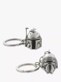 Royal Selangor Star Wars keyrings set of 2 pewter, imported from the UK