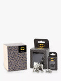 Royal Selangor mini Batman figurine and lapel pin set, imported from the UK