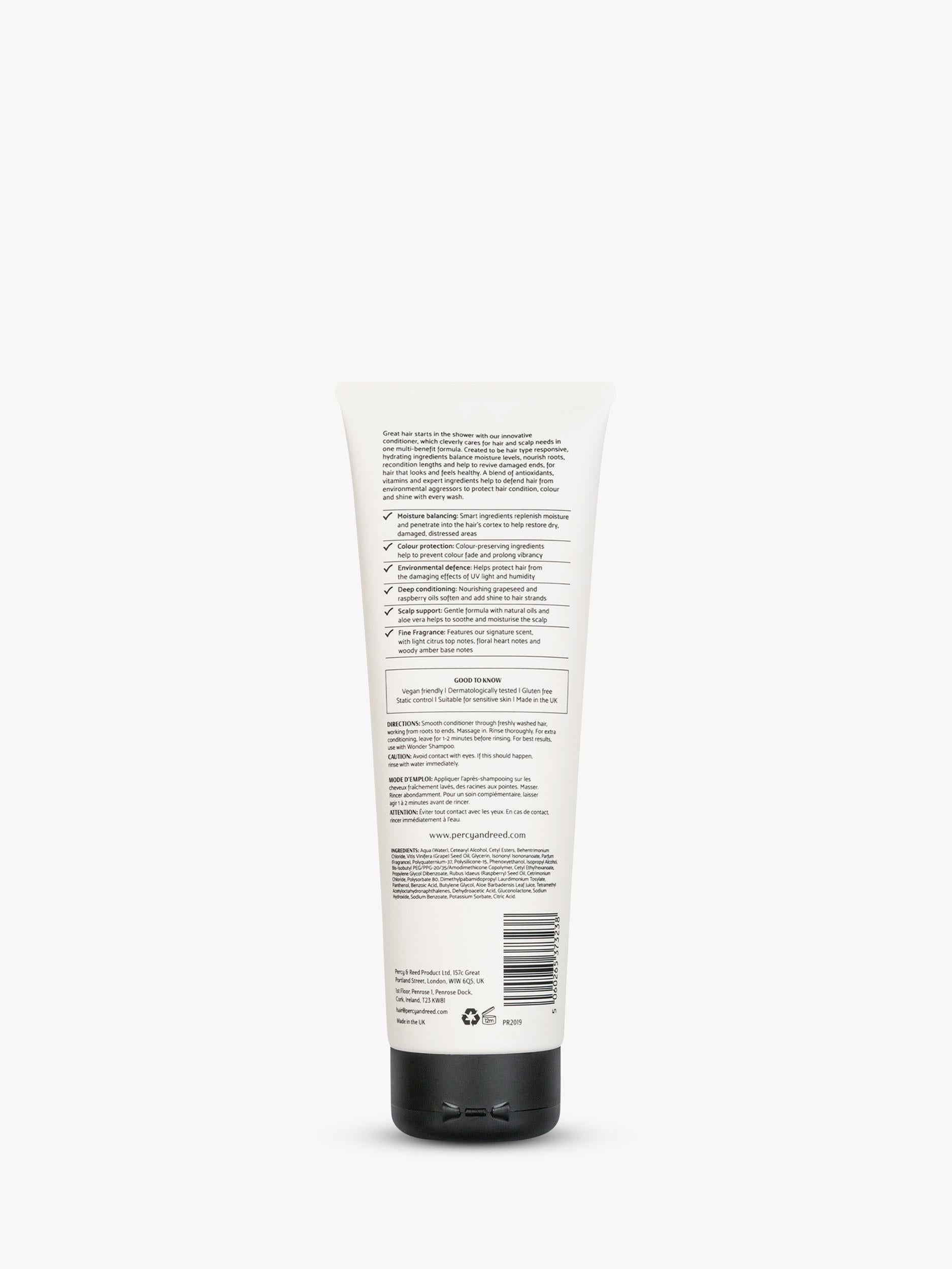 Percy & Reed Wonder Conditioner 250ml, imported from the UK