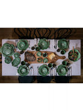 Bordallo Pinheiro cabbage earthenware dinner plate 26.5cm - British product