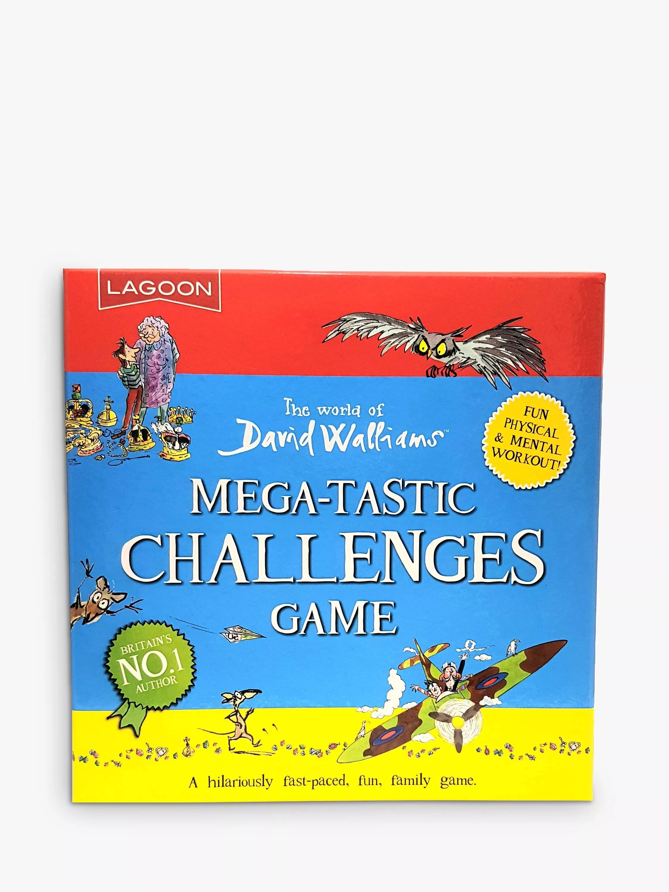 David Walliams Mega-tastic Challenges Game board game - British product