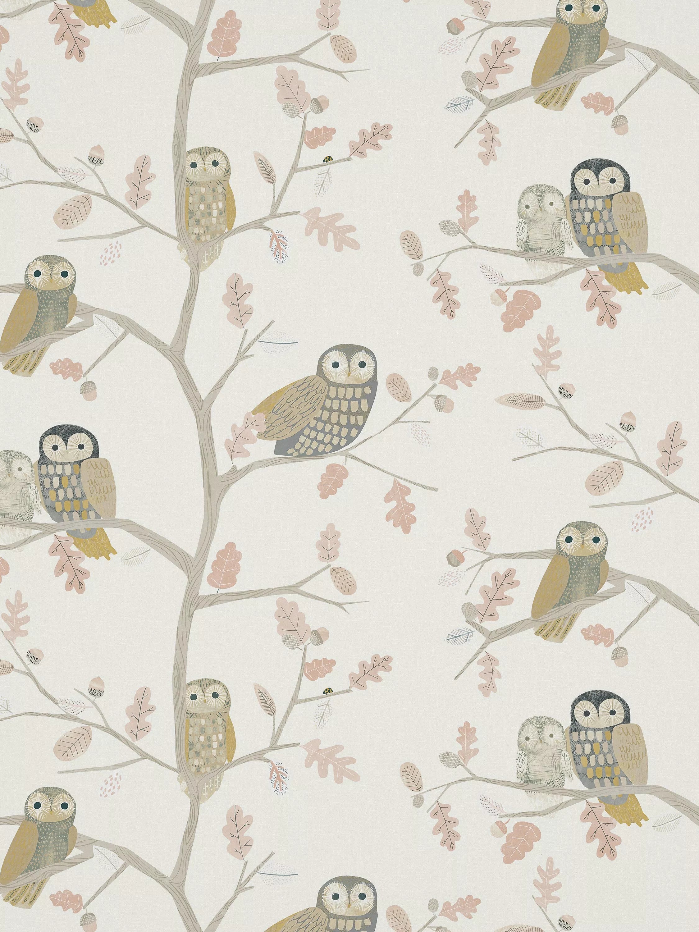 Harlequin Little Owls furnishing fabric 138cm, UK version