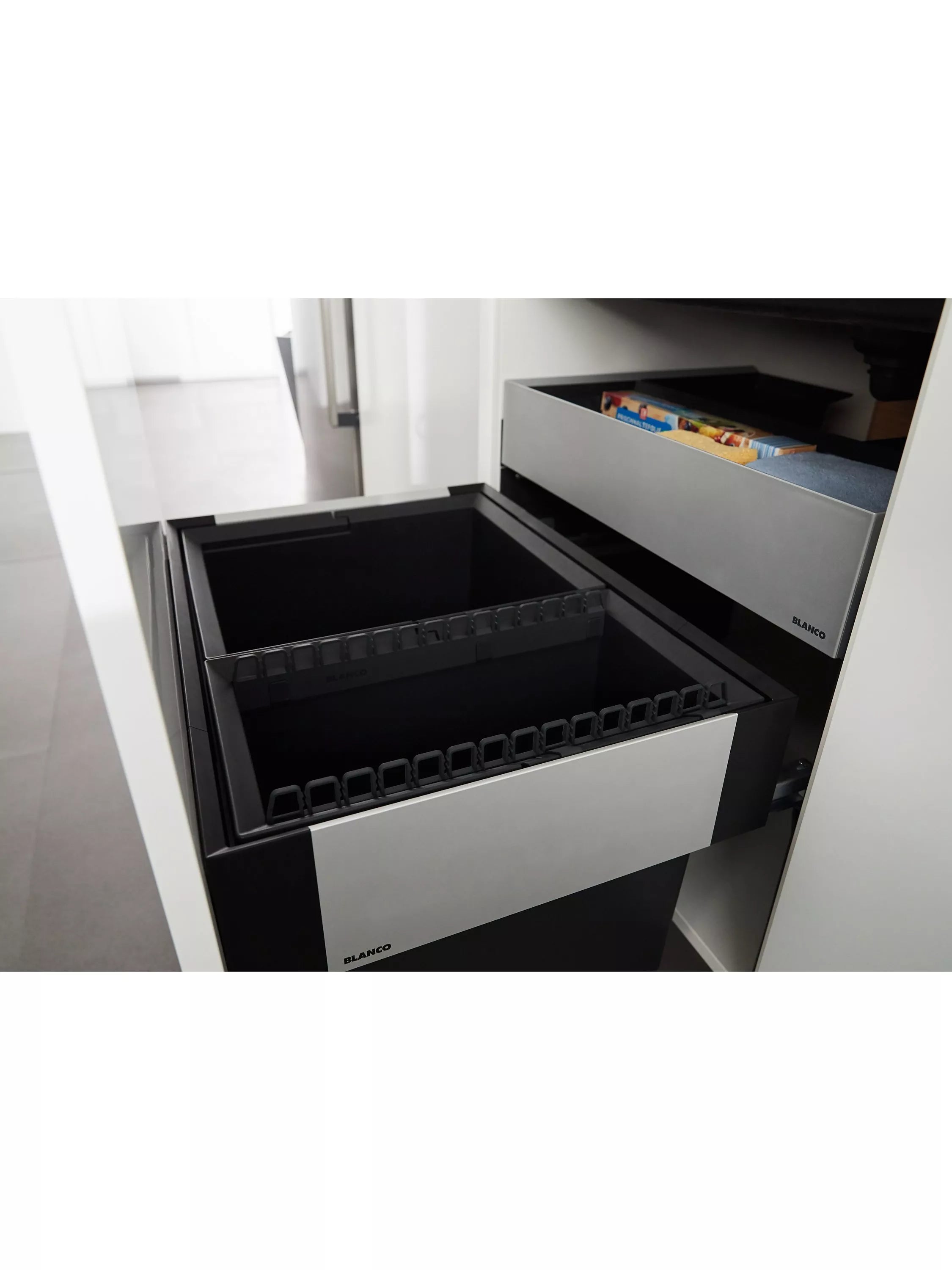 BLANCO Select under counter 3-section pull-out kitchen bin 45L - British product