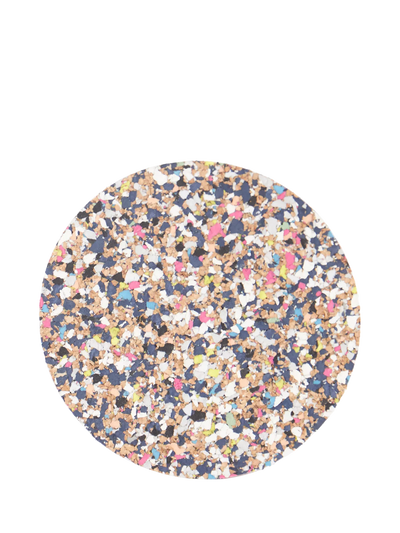 John Lewis Round Natural Cork and Recycled EVA Plastic Coasters, Set of 4, Multi- Buy online at McGrocer