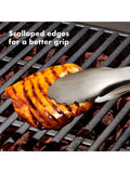 OXO Good Grips 3-piece BBQ tool set with tongs turner rest (British brand)
