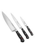 WÜSTHOF Classic 20cm 16cm 9cm knife set (British brand)
