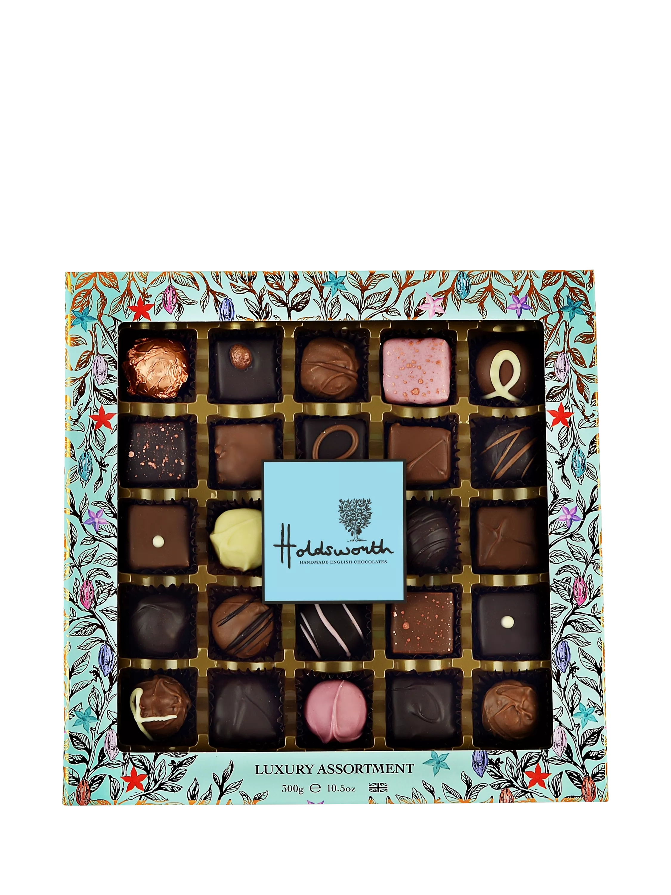 Holdsworth luxury chocolate assortment box 300g, UK version