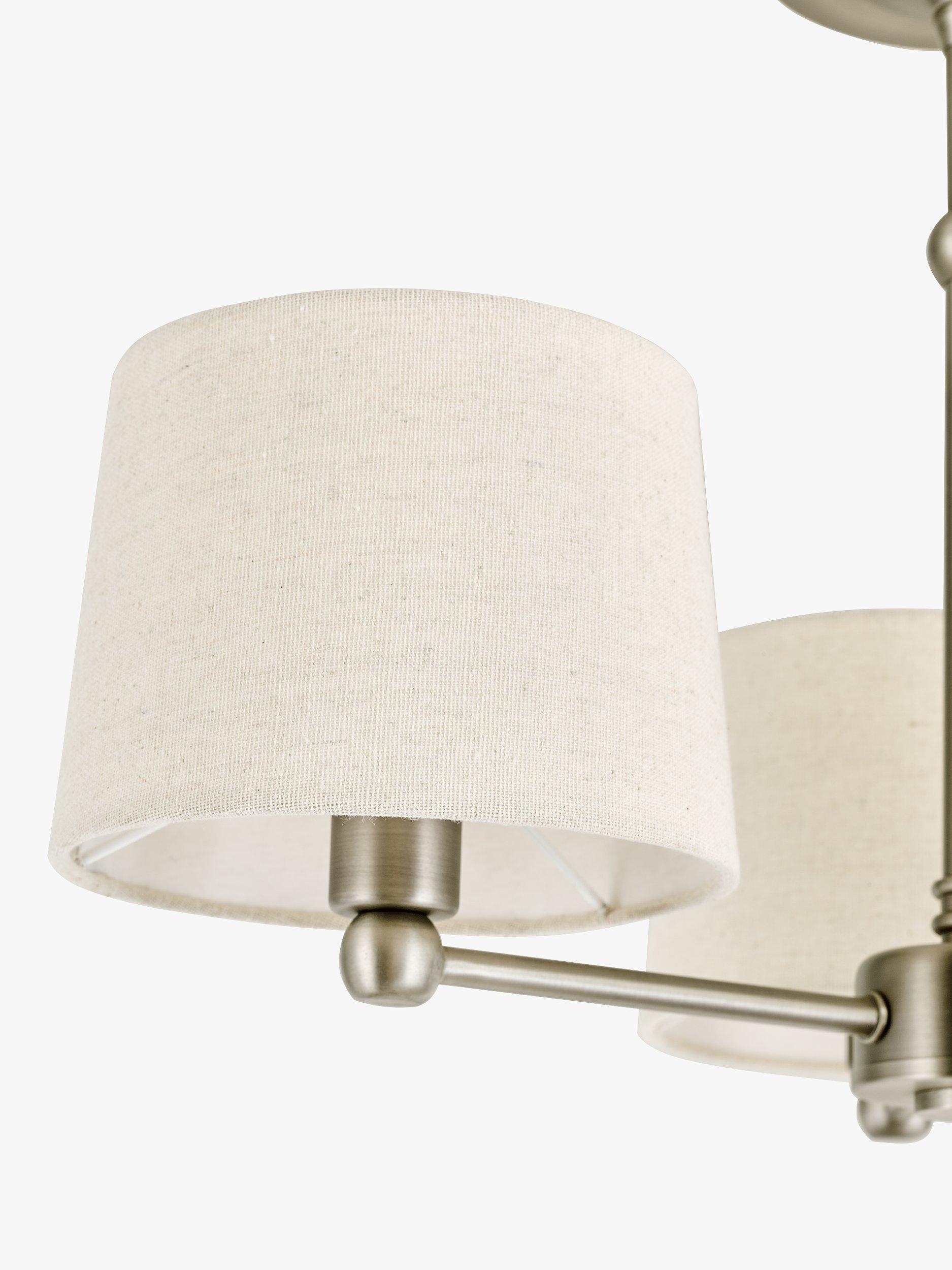 John Lewis Isabel semi flush ceiling light 35x50cm, UK version