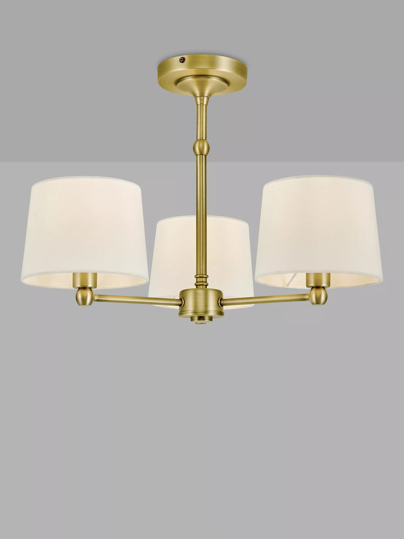 John Lewis Isabel Semi Flush Ceiling Light