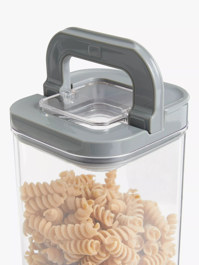 John Lewis Flip Lock Airtight Square Storage Container 1.7L, UK version