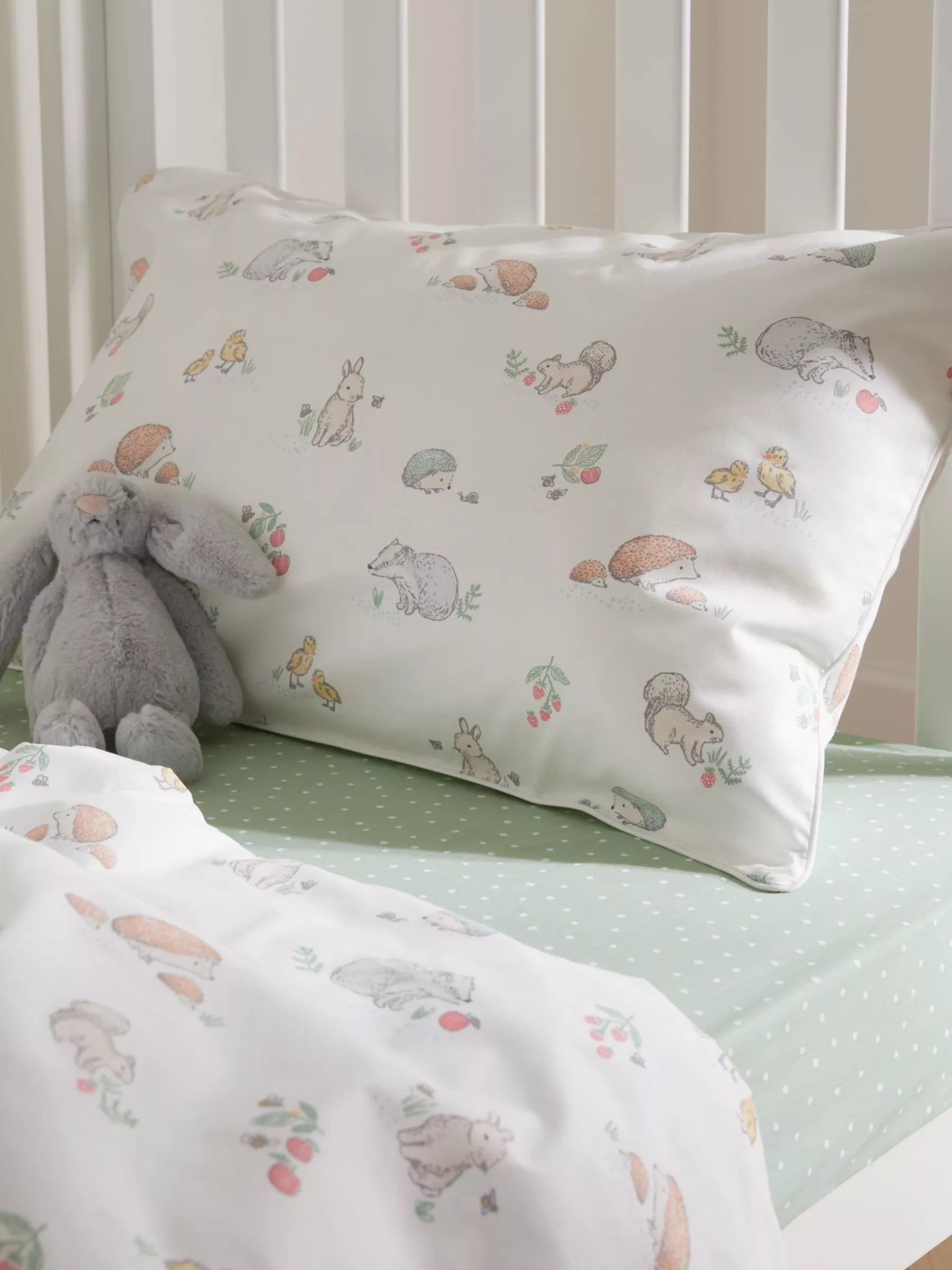 John Lewis woodland print toddler duvet cover set, UK version