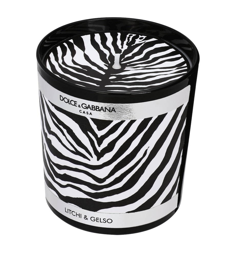 Dolce&Gabbana porcelain lychee and mulberry candle 250g - British product