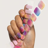 Mylee Gel Nail Wraps Sunset Boulevard, imported from the UK