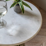 Gallery Seville Green side table 48cm, UK version