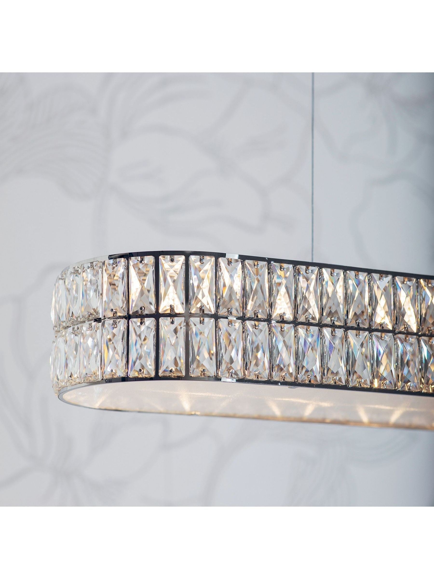 Gallery Home Silver Velma pendant light (British brand)